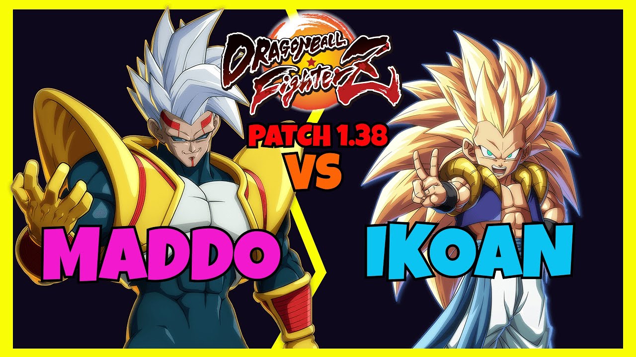 DBFZ - MADDO vs IKOAN matches (Super Baby 2, Zamasu, Trunks vs Jiren, Labcoat 21, Gotenks)