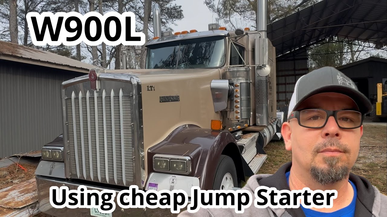 ЗАВЕДЕТСЯ ЛИ ОН? Kenworth Semi с помощью пускового устройства за 75 долларов?