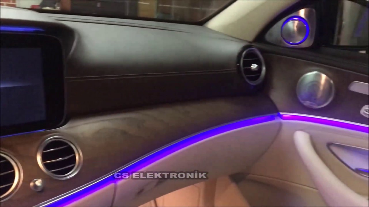 MERCEDES E SERİSİ W213 BURMESTER 3D TWEETERLAR