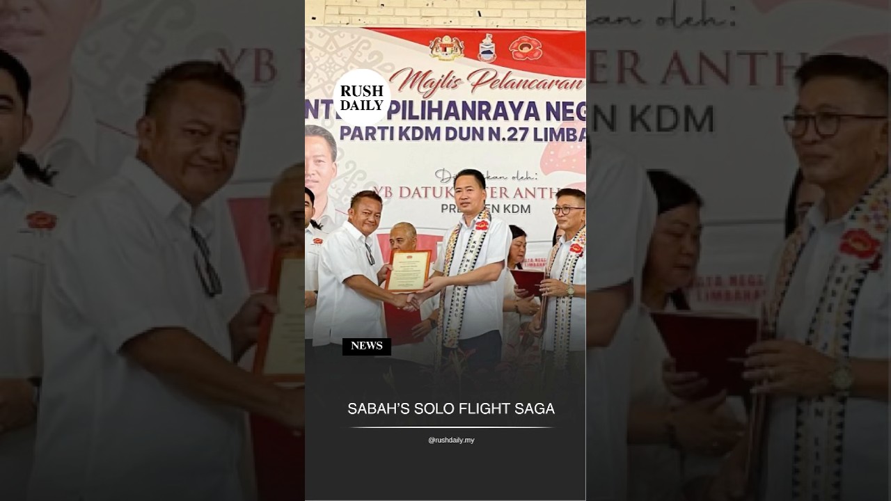 In Sabah politics, nobody stays single for long. #RushDaily