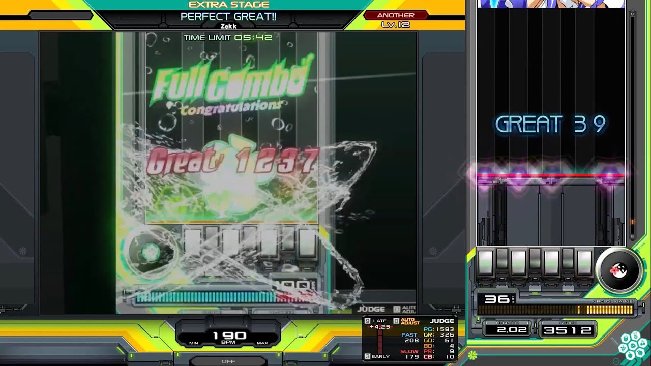 beatmania IIDX 33 Sparkle Shower PERFECT GREAT!! SPA 正規