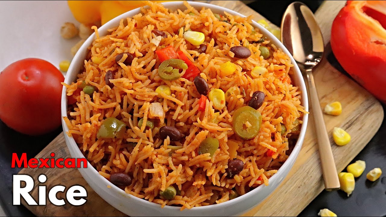 మెక్సికన్ రైస్ || Quick & Easy Mexican Rice recipe in Telugu || Simple One pot Recipe |@VismaiFood