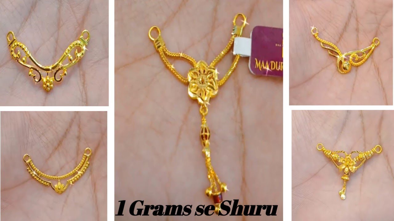 2026 ke Sabse Trending Short Mangalsutra Pendants // Sirf 1 Gram se Shuru//Latest Designs with Price