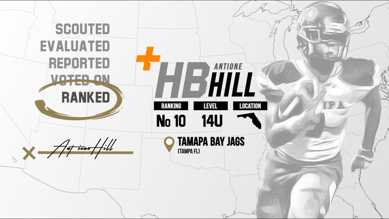 Antoine Hill 14U HB RNRTop100 #10 Ranking 2018-2019