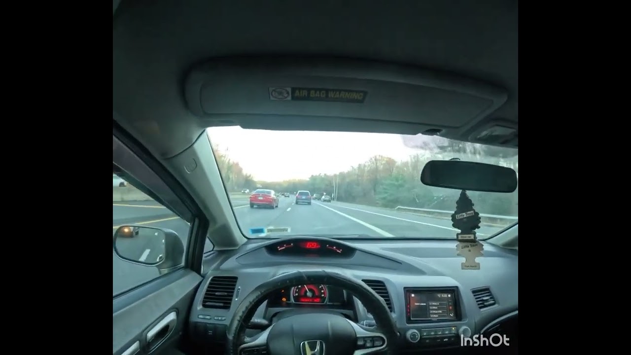EARLY MORNING POV DRIVE IN MY CIVIC Si (K20Z3) 