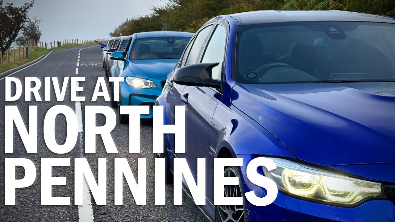 North Pennines drive - fantastic roads for driving enthusiasts | 4K