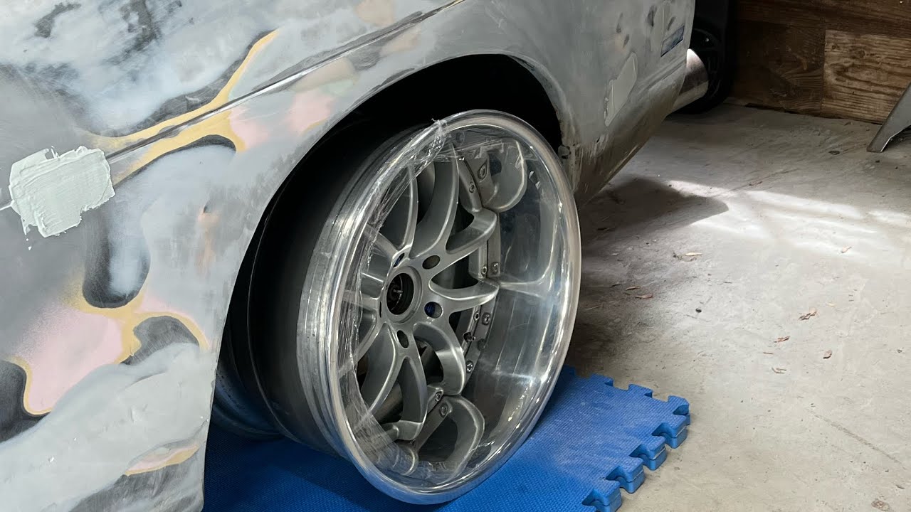 Rebuilding work VSSS 3 piece wheels