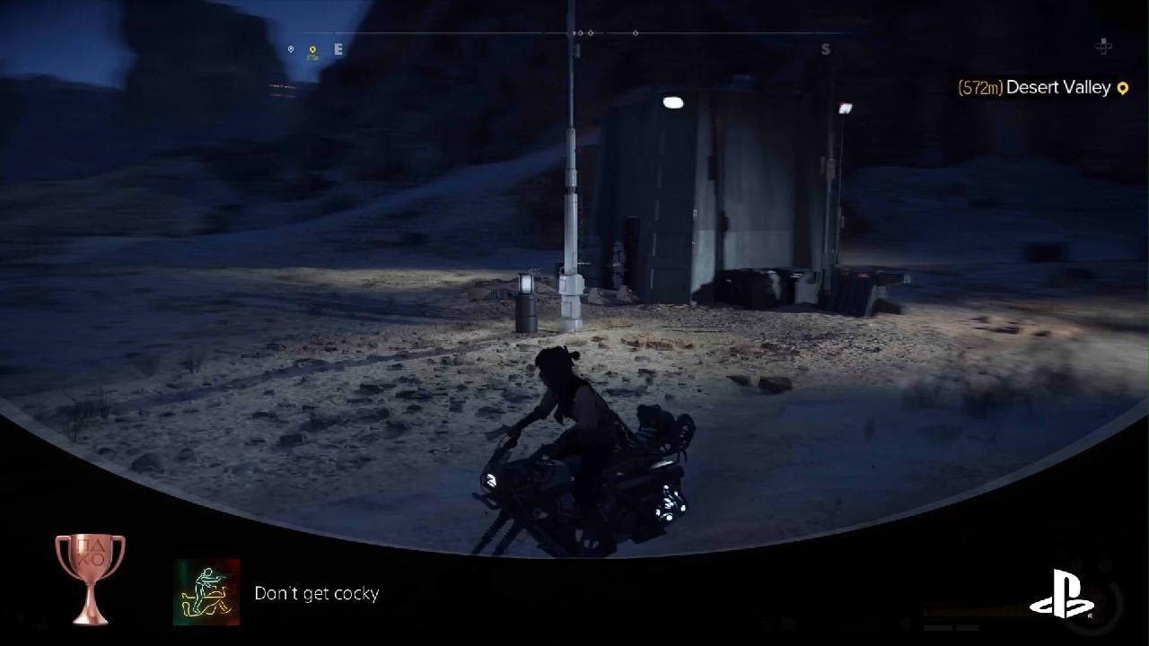 Star Wars Outlaws Defeat 5 Enemies With Adrenaline Rush on the Speeder - Don't get cocky Trophy
