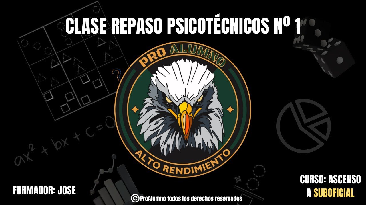 Clase Repaso Psicotécnicos 1