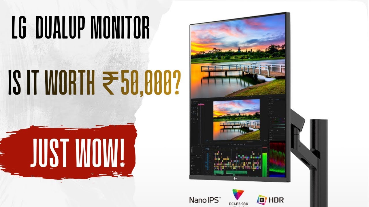 LG DualUp Monitor Review Hindi 🔥 Best Productivity Monitor? || Mahipal Thakur