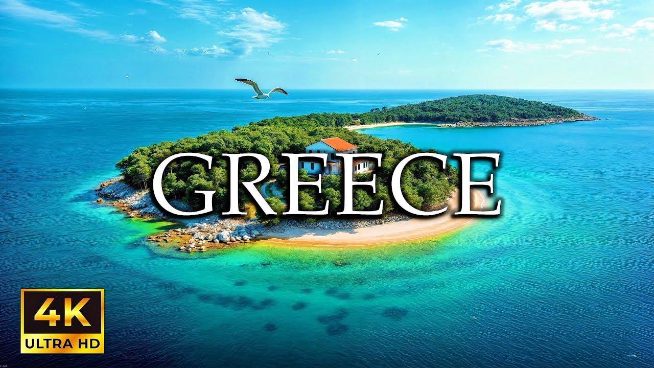 GREECE 4K | Explore Timeless Ruins, Crystal-Clear Waters & Hidden Islands