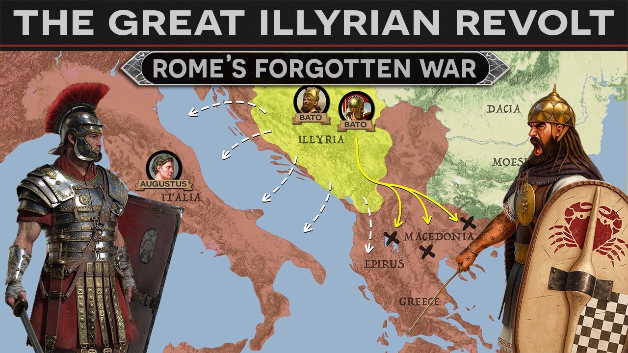 The Great Illyrian Revolt - Rome's Forgotten War DOCUMENTARY