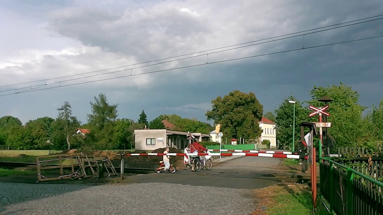 Železniční přejezd Čeperka #2 [P5361] - 30.8.2014 / Czech railroad crossing