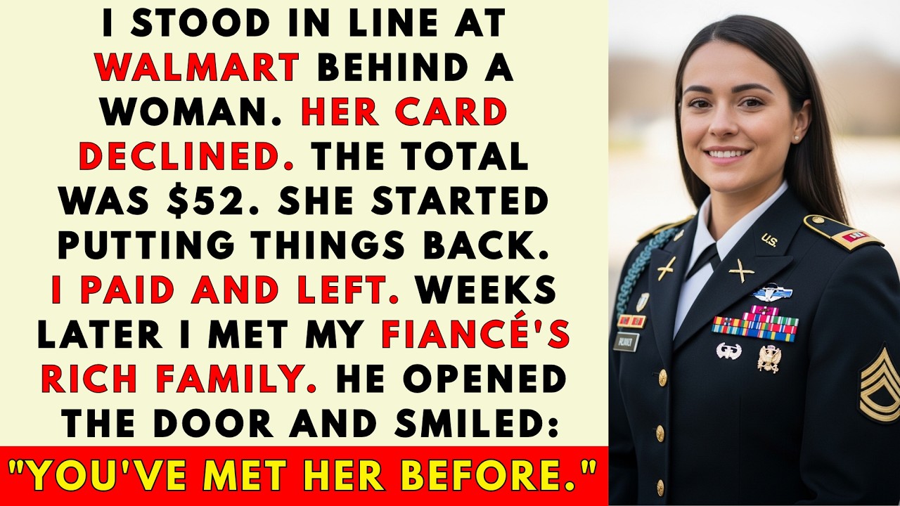 I Quietly Paid $52 at Walmart for a Stranger… I Had No Idea She Was a Millionaire