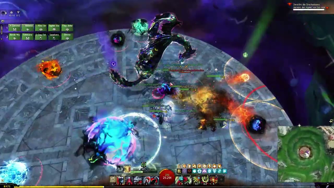 Guild Wars 2 - Harvest Temple CM - Quickness Kite PoV