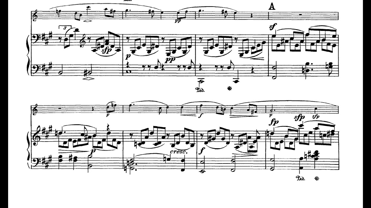 Schumann: Fantasiestücke Op.73 CELLO VERSION (Argerich-Capuçon)LIVE-SCORE