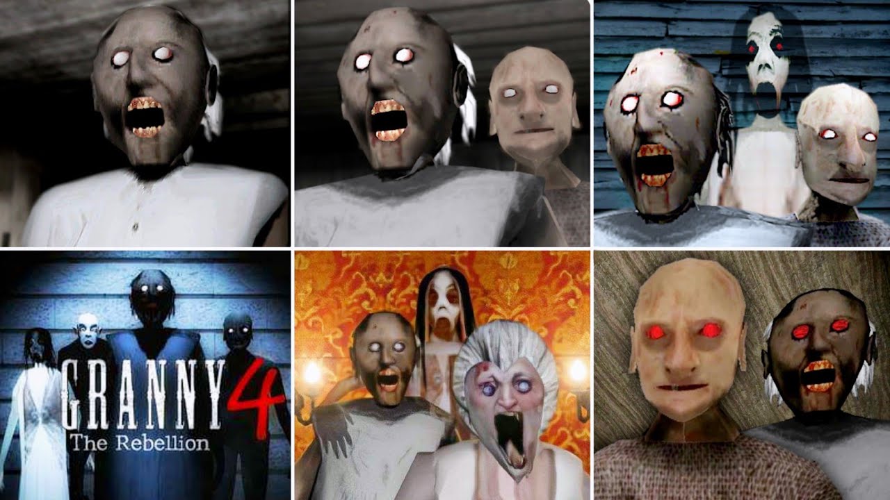 Granny 1 2 3 4 5 6 Full Gameplay | Granny New Update All Chapters | Granny 6 New Game