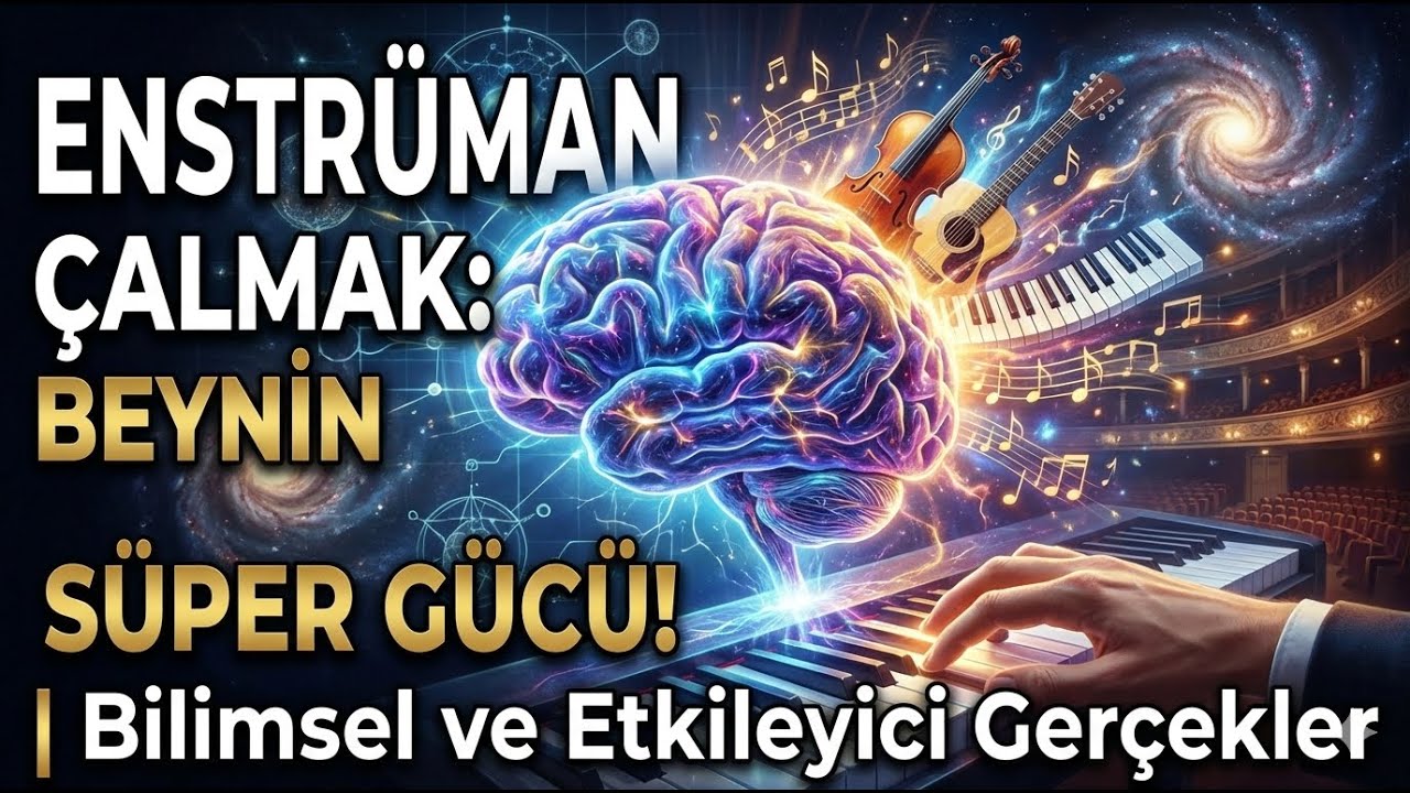 Enstrüman Çalmanın Beyin Üzerindeki Etkileri | Bilimsel ve Etkileyici Gerçekler