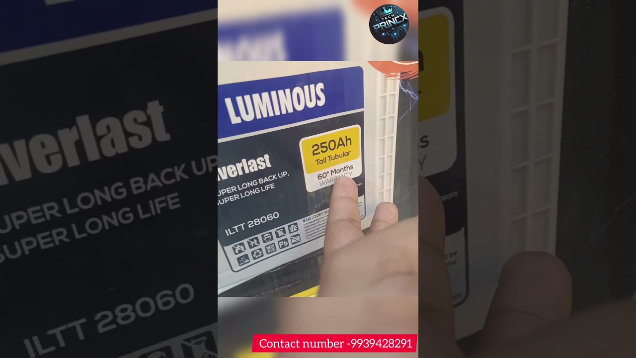 Luminous battery warranty problem solution #shorts #luminousbattery  #techprincex #warranty