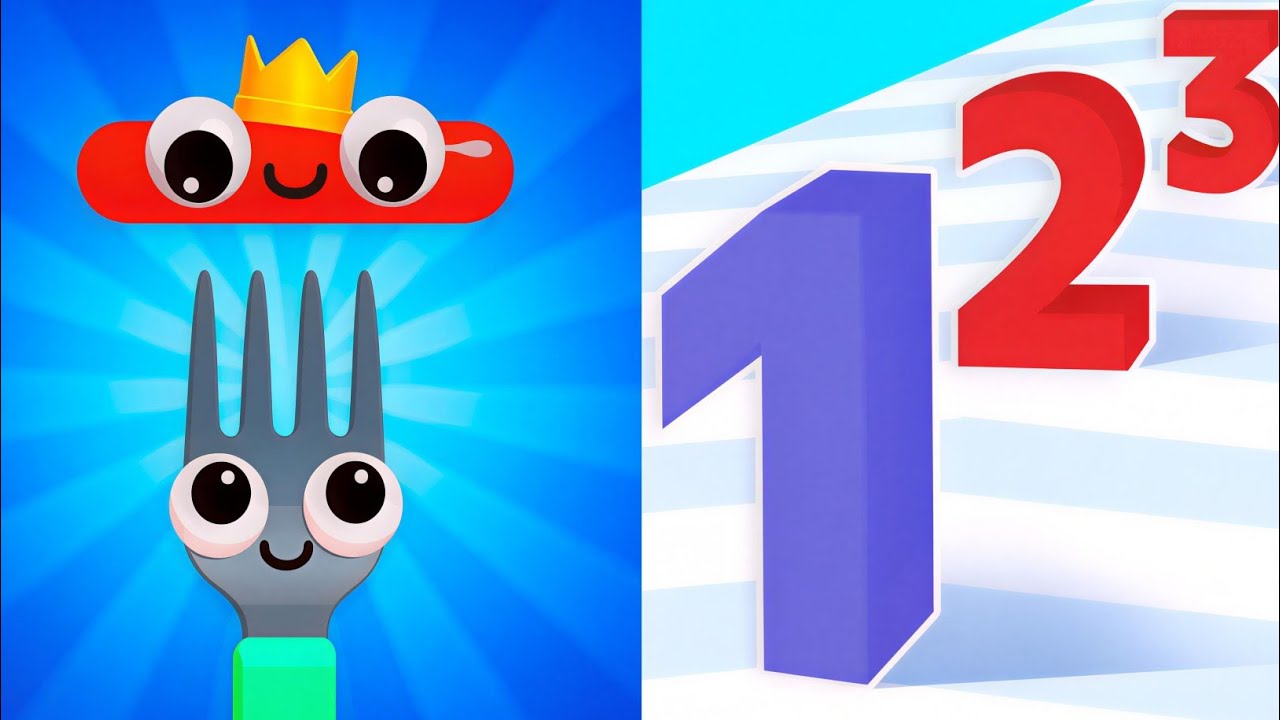 New Update Fork N Sausage VS Number Master 💥Max Level Challenges 