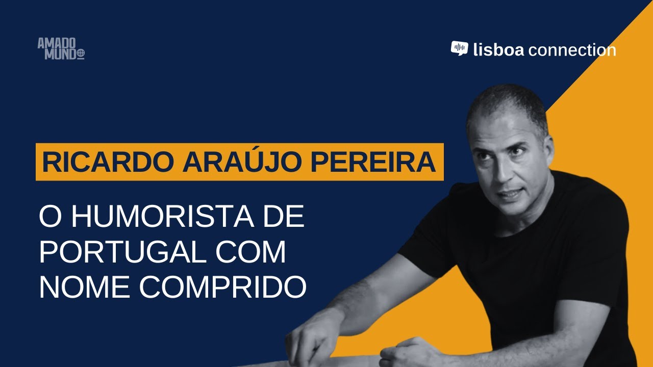 É mais difícil fazer SÁTIRA POLÍTICA com BOLSONARO? | Lisboa Connection com Ricardo Araújo Pereira