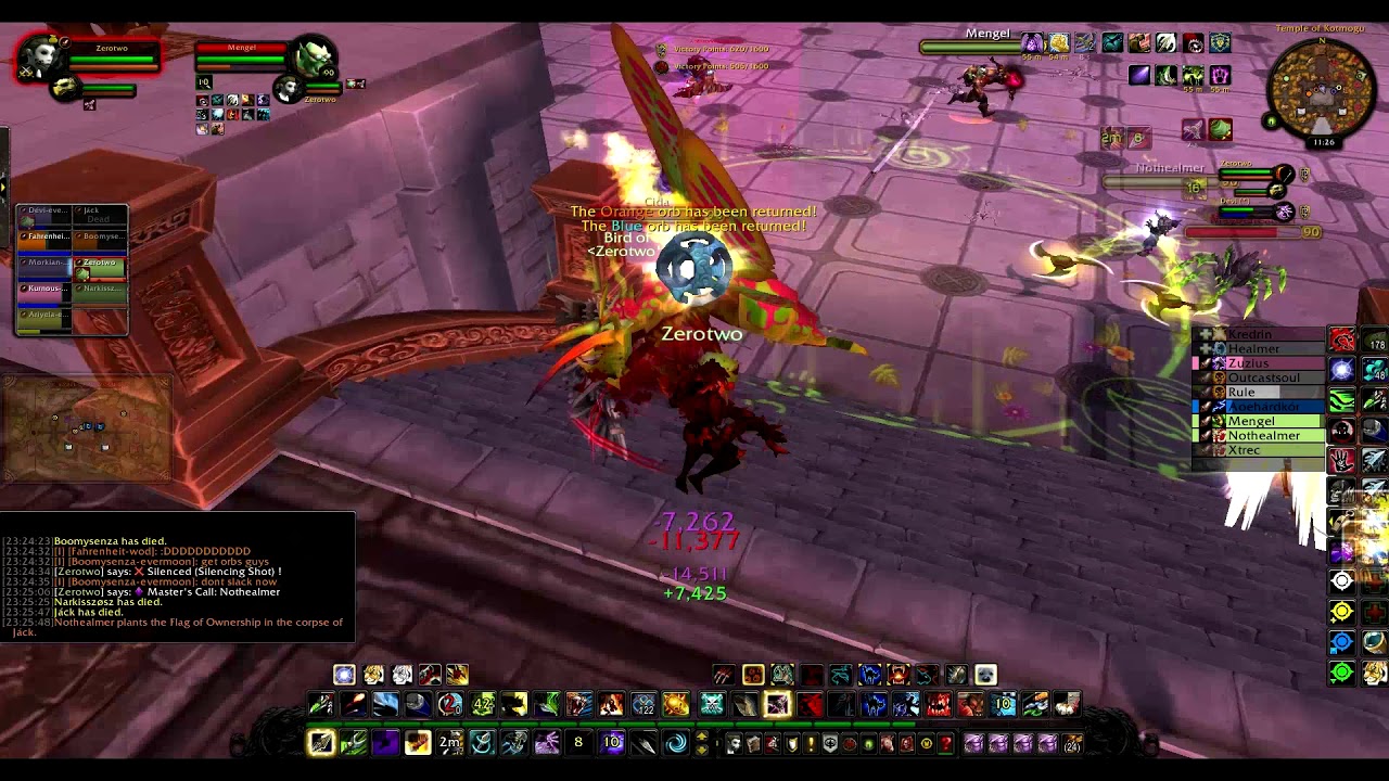 Tauri Mop Bg, Sarma vs HH - Temple of Kotmogu - Hunter pvp