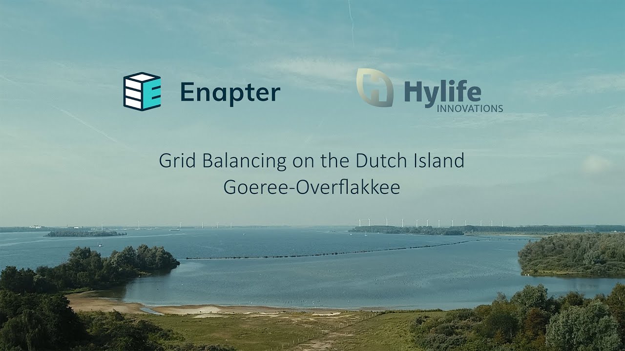 💚 Part 1 | District-wide energy storage with green hydrogen via 30 of Enapter's AEM Electrolysers