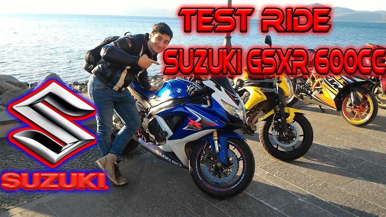 TEST RIDE SUZUKI GSXR 600 2008!!! | MOTO ECCEZIONALE !!