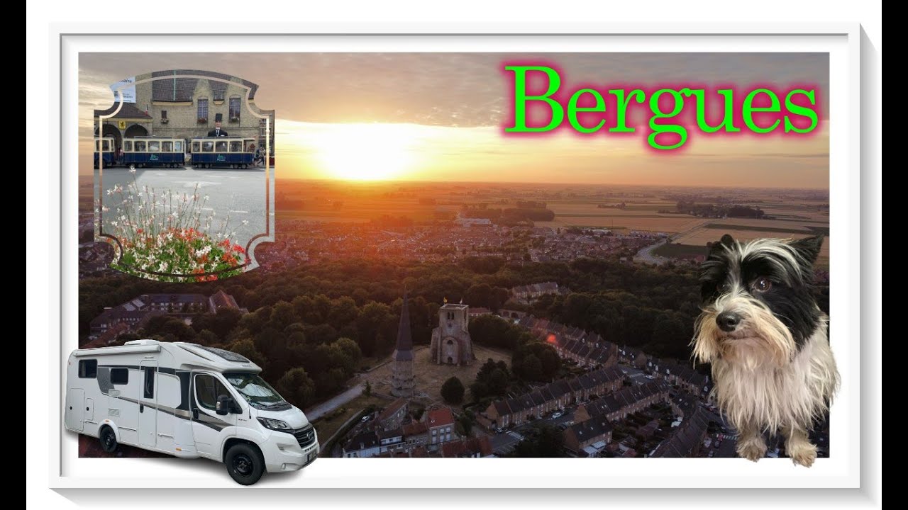 🇫🇷 Bergues - z kamperem, psem i kotem do najpiękniejszych wiosek we Francji - lato 2022