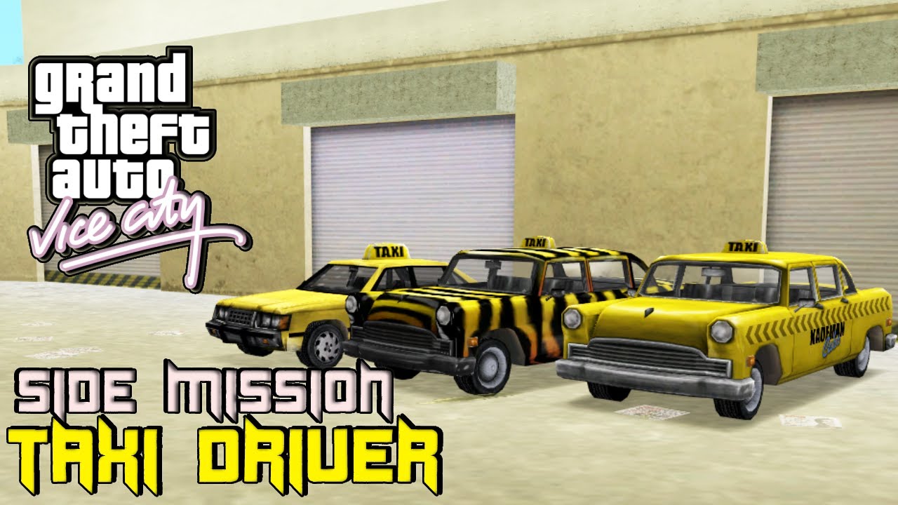 Taxi Driver | GTA Vice City [100 Fares]