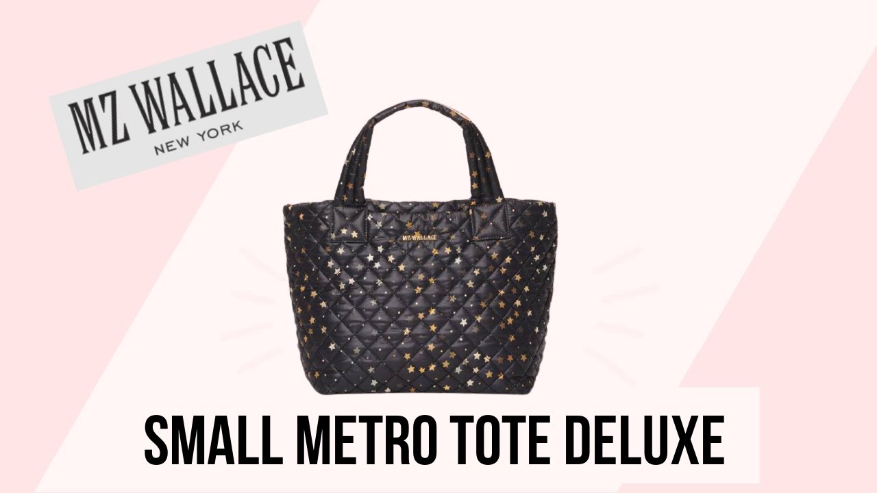 MZ Wallace Small Metro Tote Deluxe | Packing and Review!