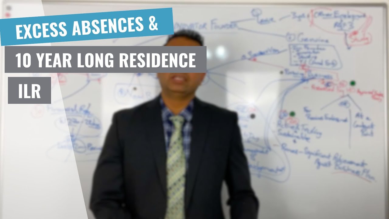 Are excess absences allowed under 10 year Long Residence ILR, if the absences were due to the COVID?