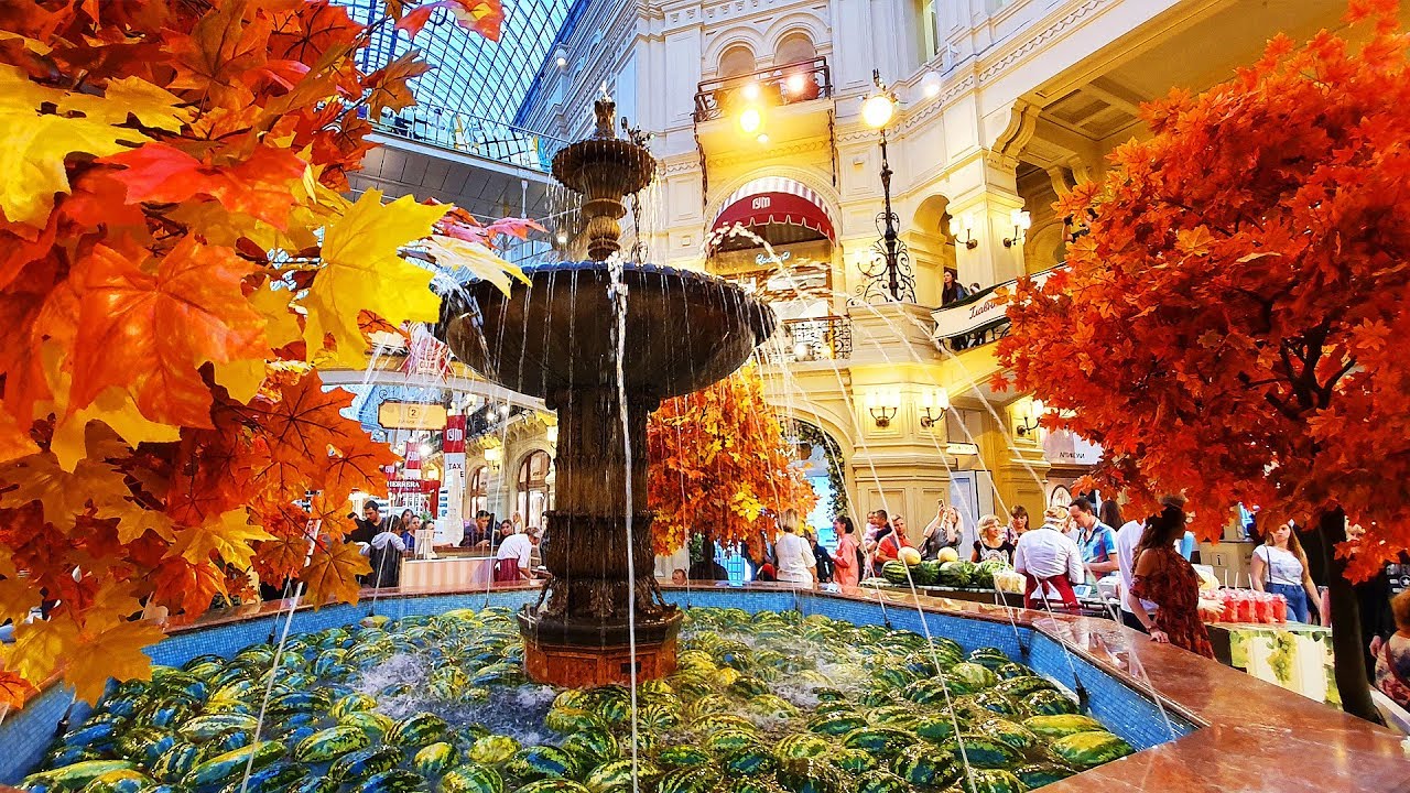 The MOST BEAUTIFUL STORE You must see / Moscow Walks 2019 * Different Russia