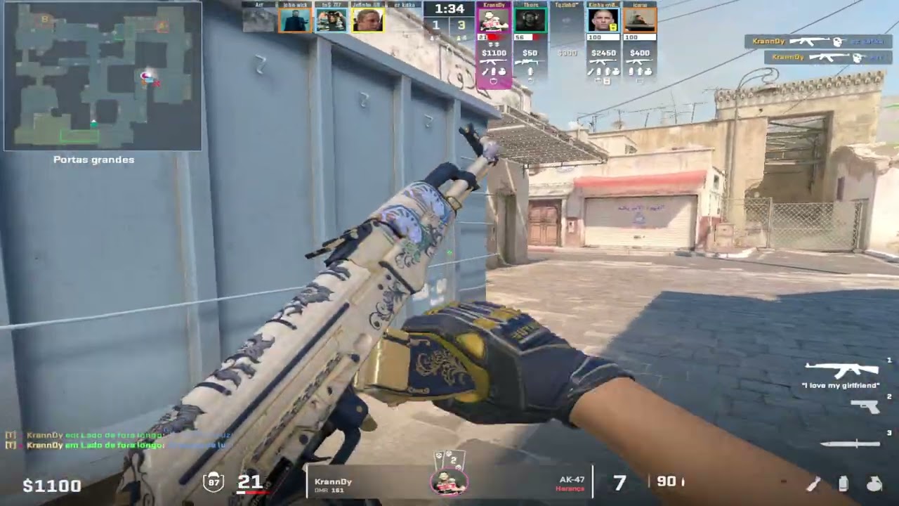 X5 DO DOMINGÃO - CS GAME 1 - DUSTZINHA DO DISC??