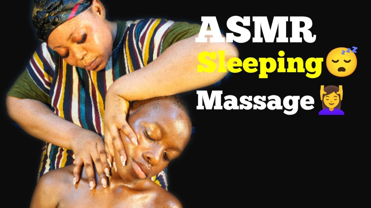 ASMR✨ Soft and Intense massage, Neck, Back & Shoulder, Head Brushing for Deep sleep😴