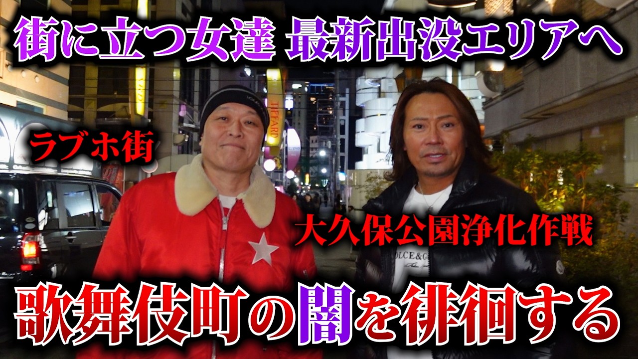 新宿歌舞伎町の闇を徘徊する【大久保公園浄化後の街に立つ女たち 解説：ホスト評論家 美島光司】