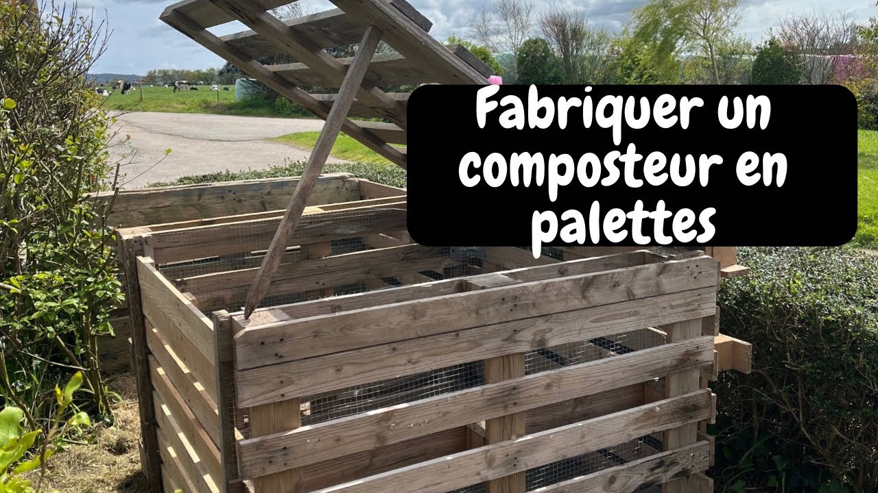 DIY COMPOSTEUR EN PALETTES