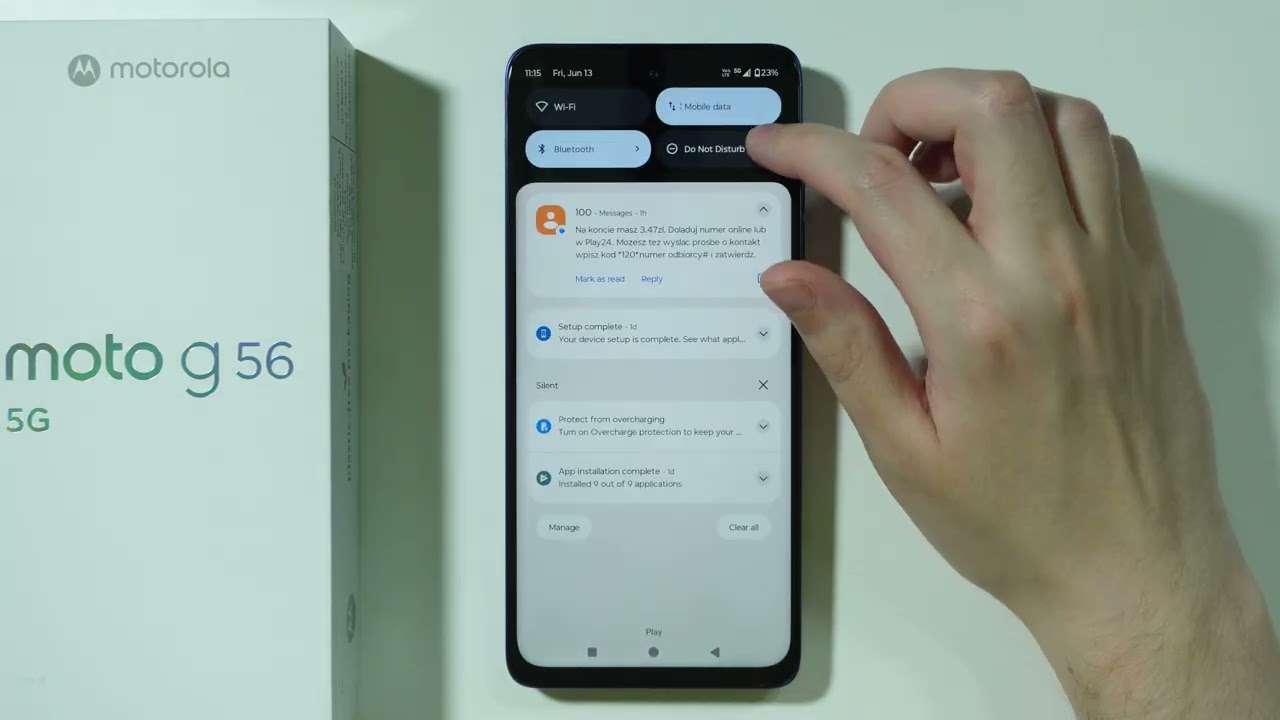 Motorola Moto G56: How to Turn ON/OFF Do Not Disturb (DND Mode)