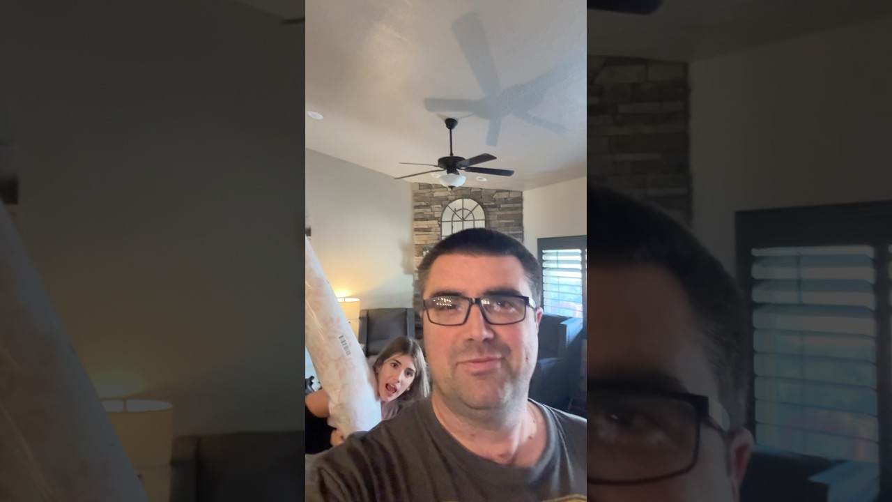 Daddy Temper Tantrum Hit By Daughter!