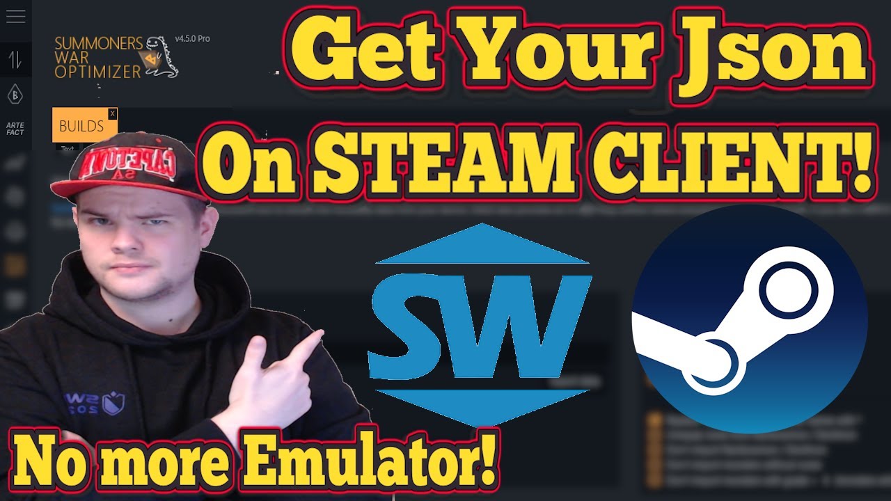 Самый простой способ получить Json в 2024 году через клиент Steam! — Summoners War