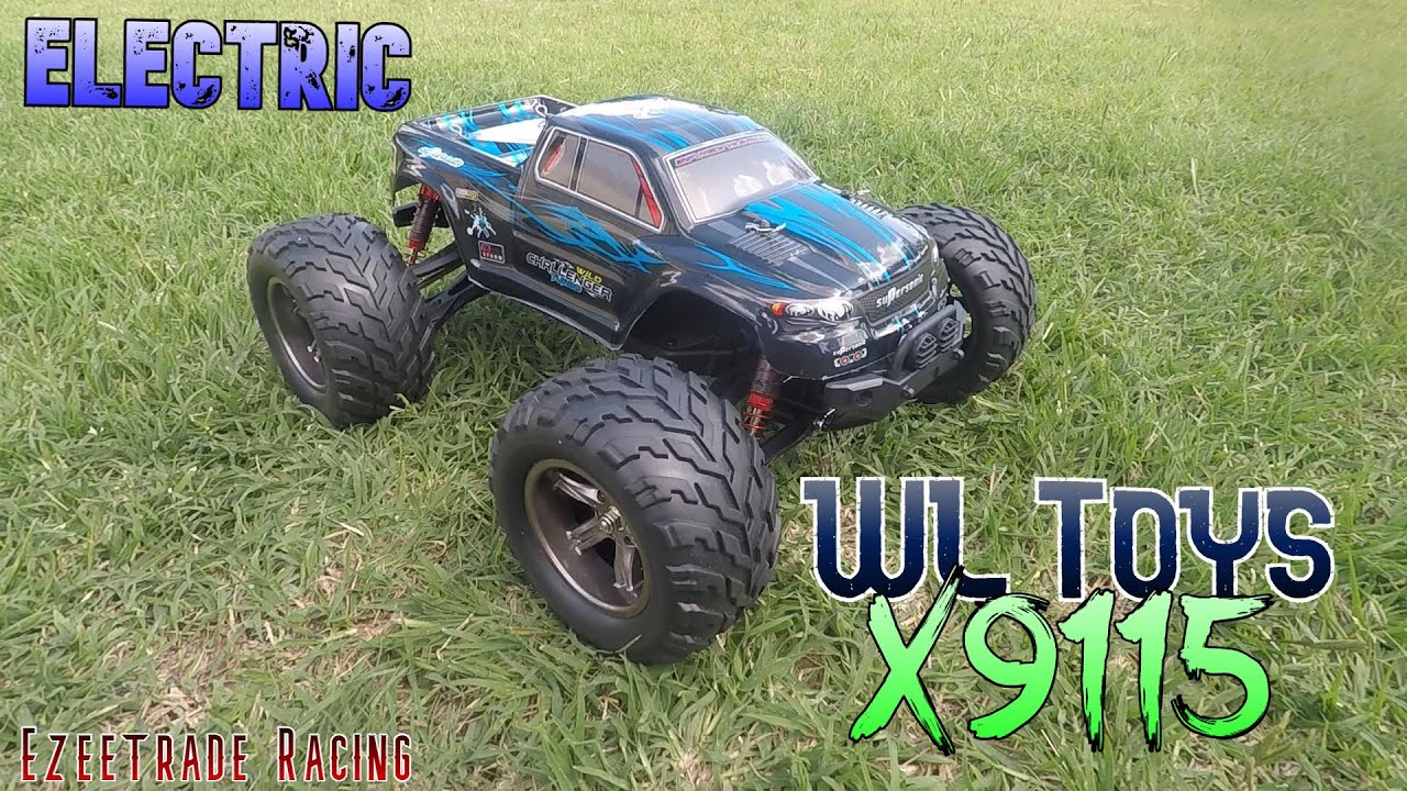 New Electric RC! WL Toys Monster Truck X9115 Unbox & Test
