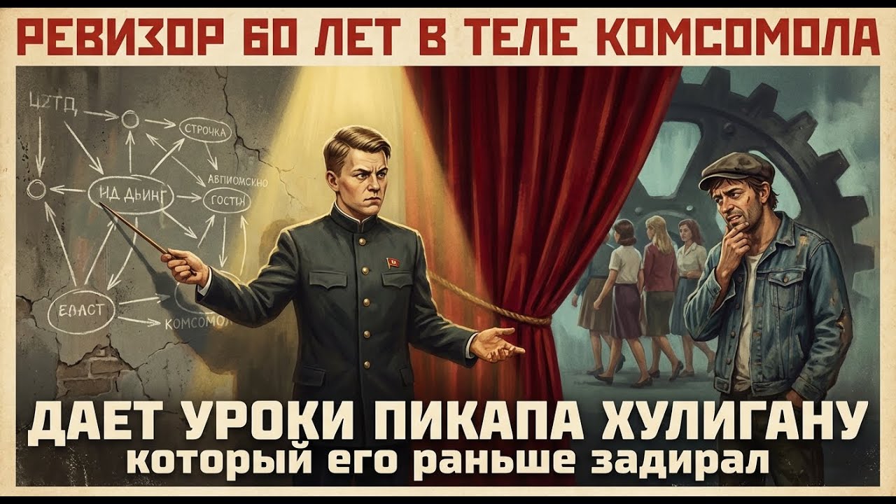 УМЕР В 2026 — ОЧНУЛСЯ В СССР 1971 #11 (2-1). Дает уроки пикапа хулигану