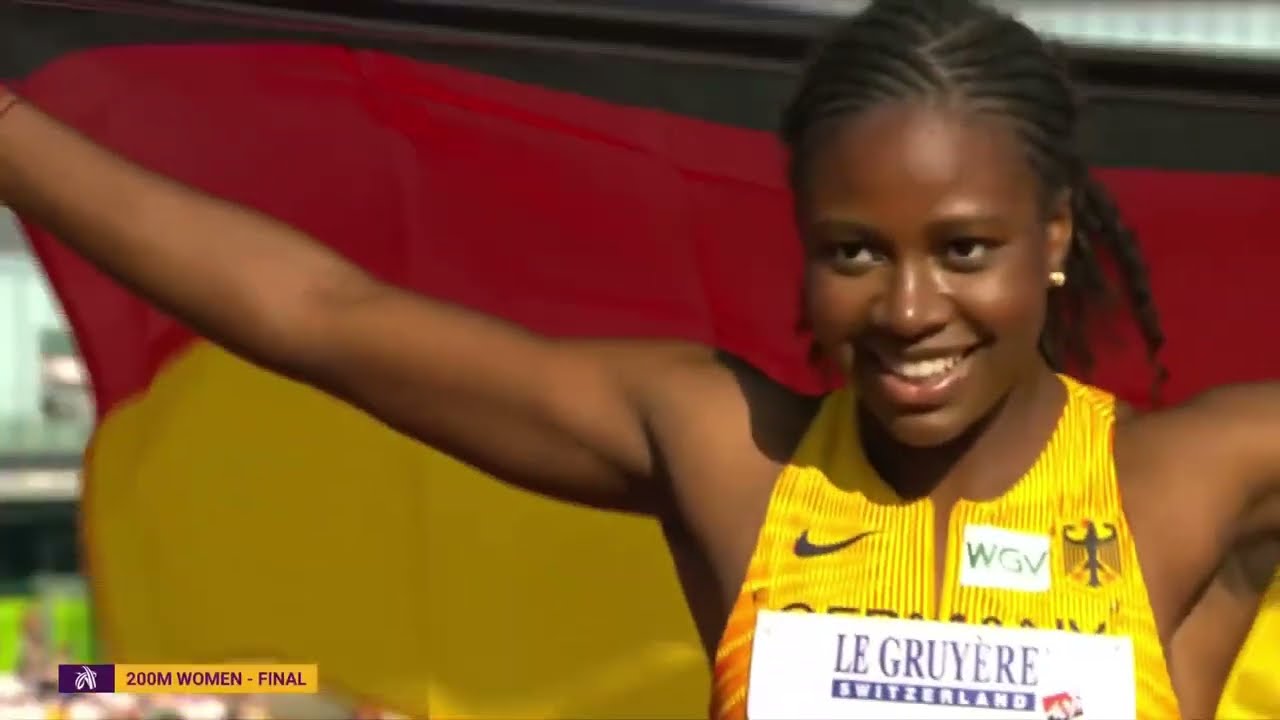 Judith Mokobe STORMS to Gold! 🥇 Women&rsquo;s U20 200m Final | Tampere 2025