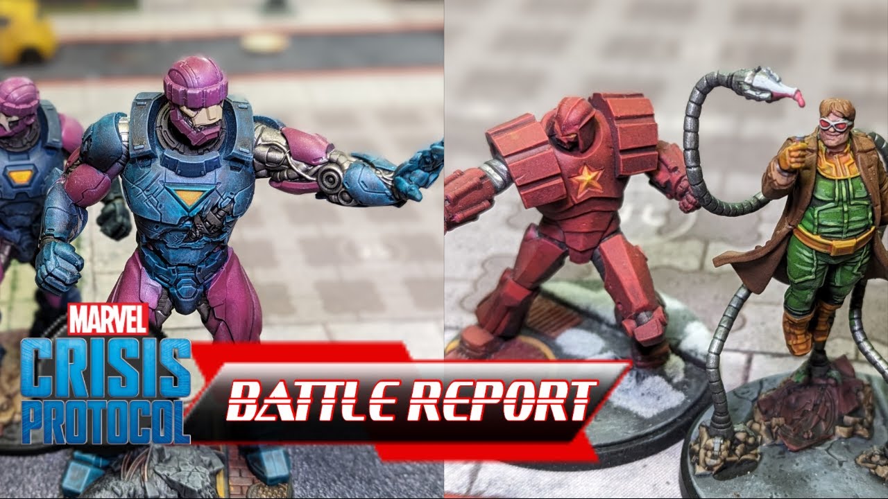 Marvel Crisis Protocol Battle Report S04E07 - Sentinels vs  Spider Foes