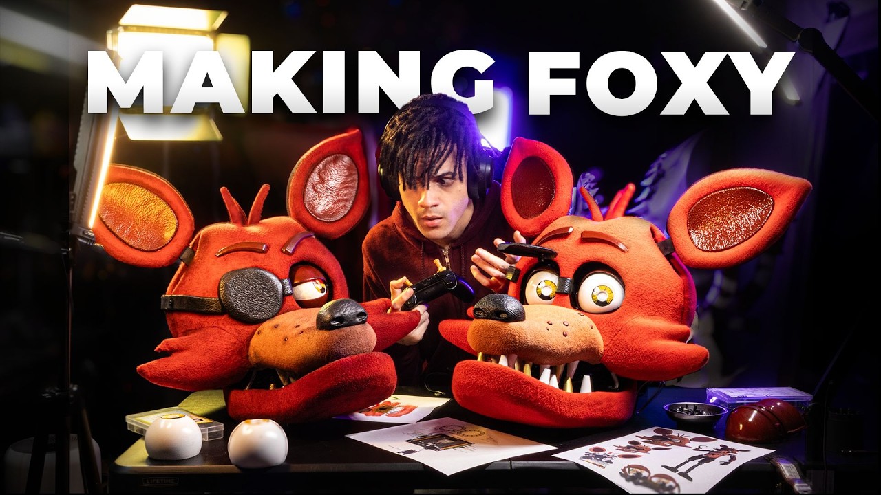 I Made a Wearable Foxy Animatronic (You Can Too)