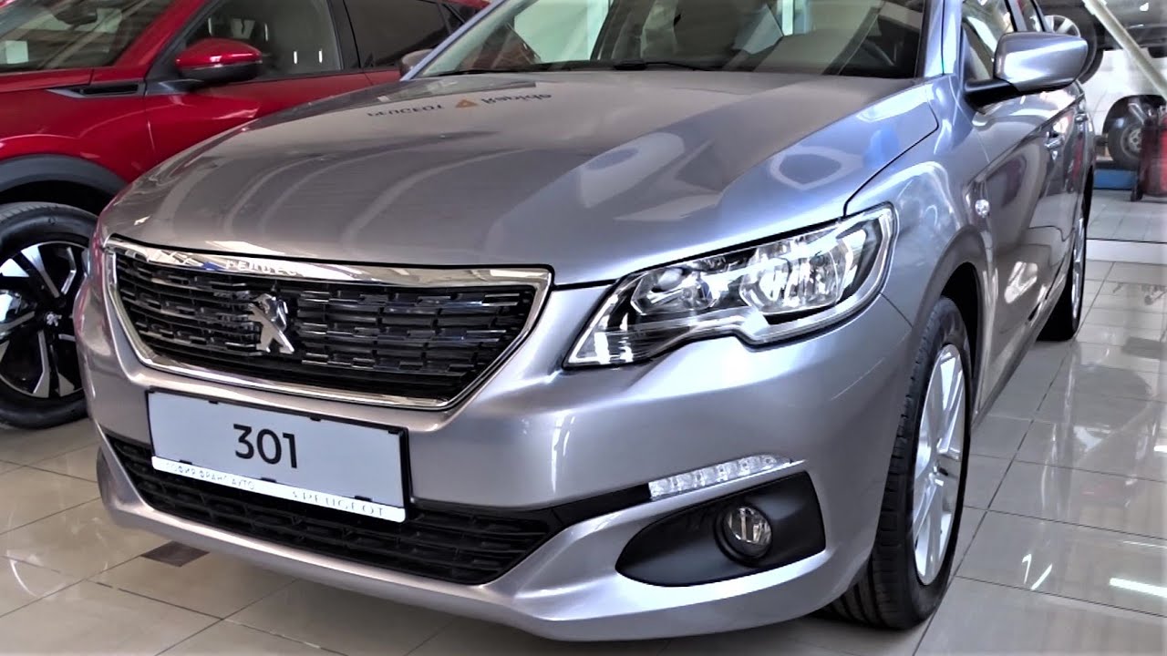 Peugeot 301 Allure 1.5 BlueHDi 2022 Euro 6 - Interior, Exterior, Walkaround - Sofia France Auto
