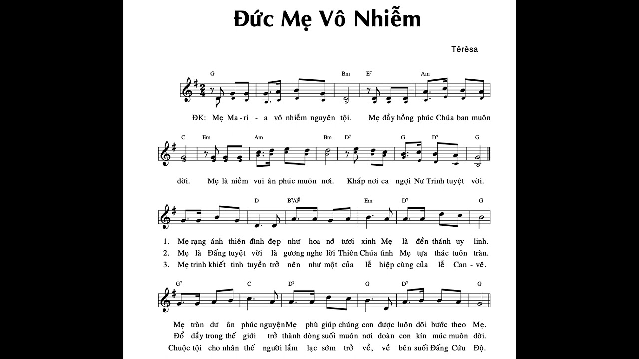Duc Me Vo Nhiem - Teresa