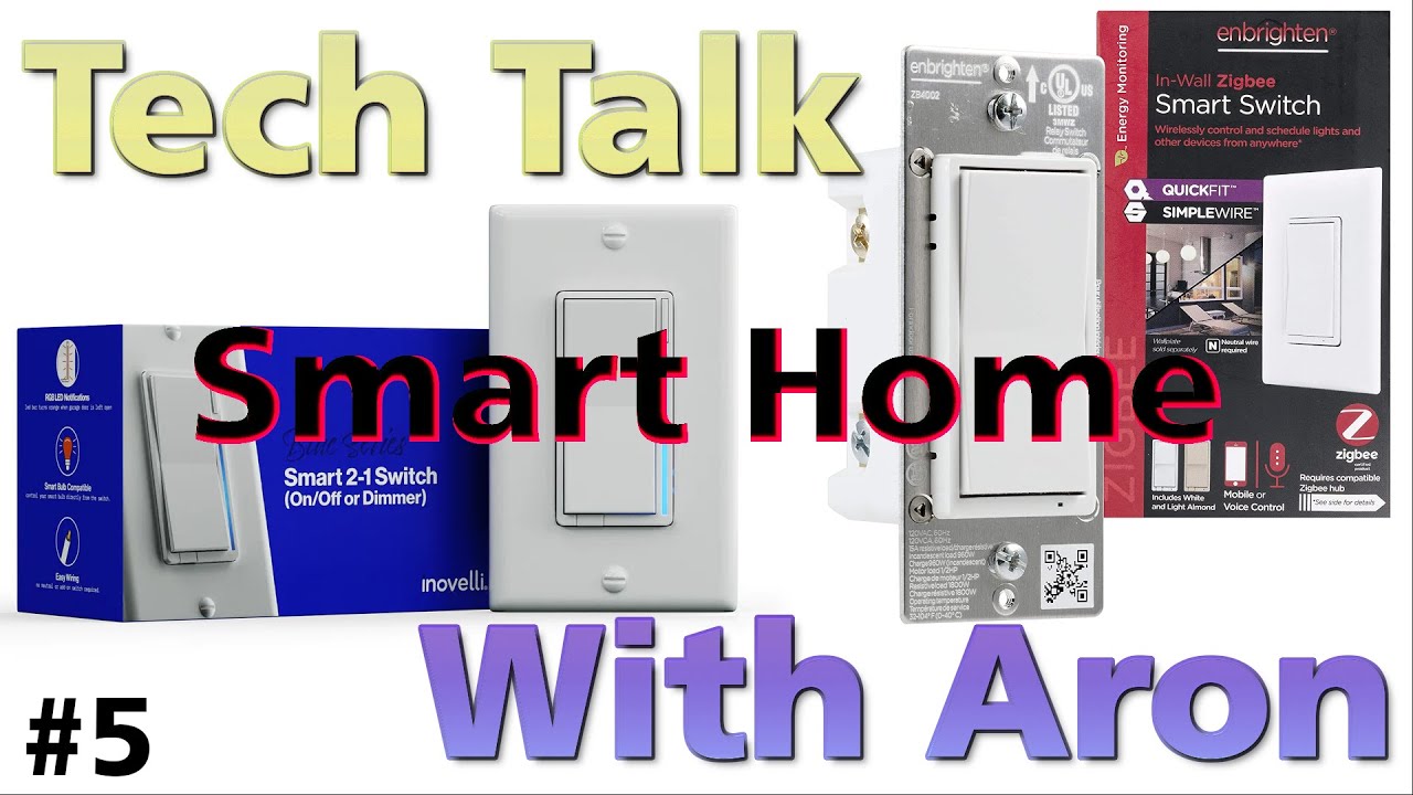 Inovelli Blue 2-1 & GE Enbrighten Smart Switches - Smart Home (TTWA) #5