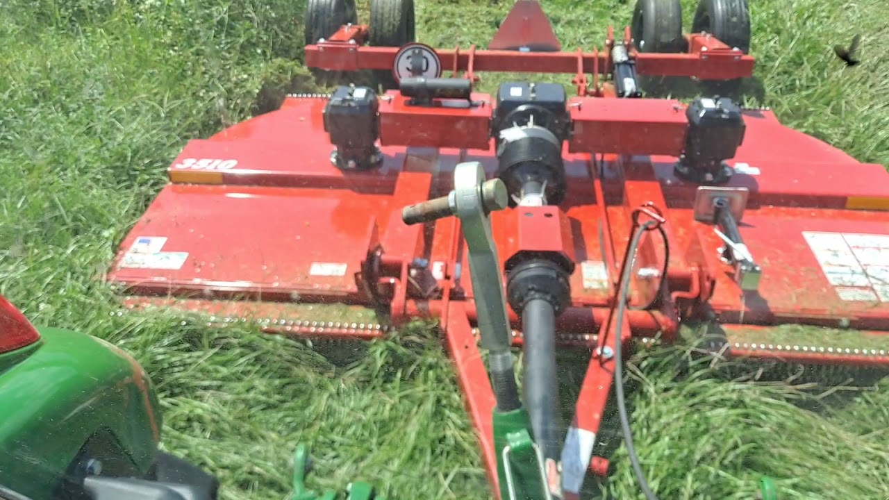 Bush Hog 3510 mowing