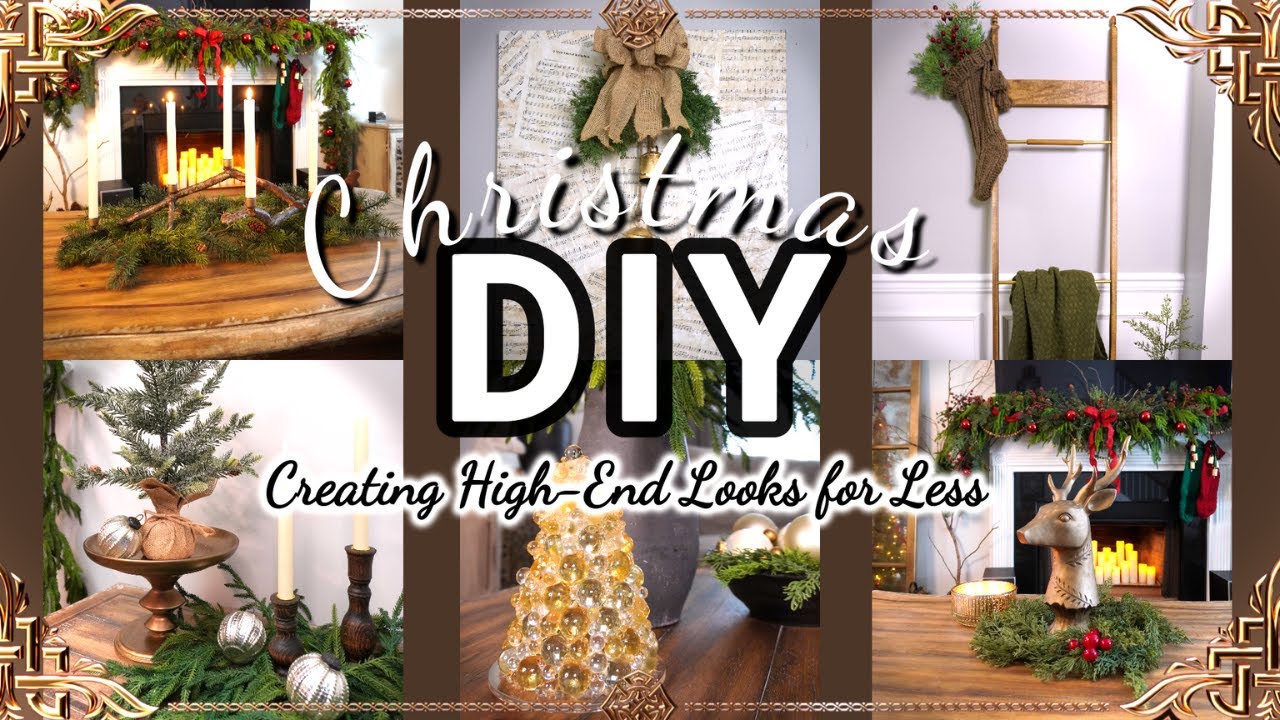 DIY Christmas Decorations 2024 || Creating High-End Looks for Less